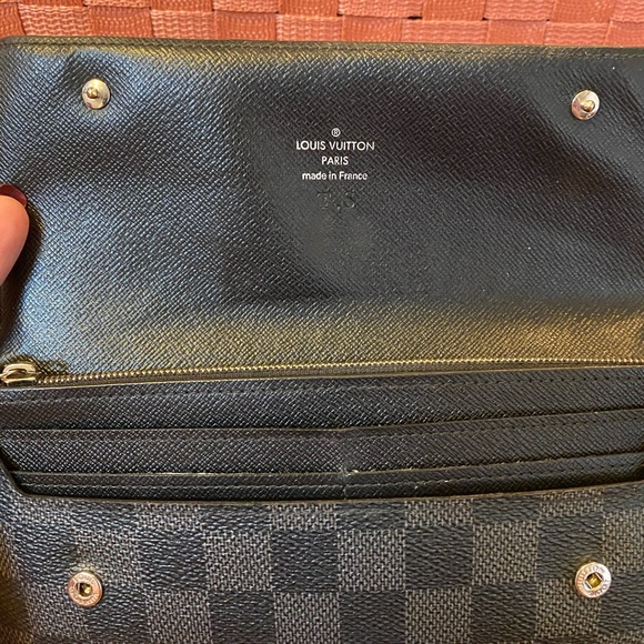 Damier Graphite Long Wallet Portefeuille Modulable - Picture 6 of 10